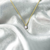 Collier Or Jaune Perle de Culture