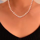 Collier Perle de Culture Rose