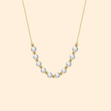 Collier Ras de Cou Petite Perle Blanche