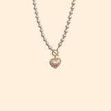 Collier Perle Coeur