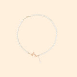 Collier Perle Papillon