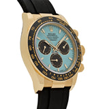 2025 Rolex Daytona 126518LN Yellow Gold Turquoise Dial Oysterflex