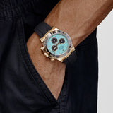 2025 Rolex Daytona 126518LN Yellow Gold Turquoise Dial Oysterflex