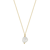 Collier Argent Femme Perle