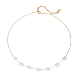 Collier Perle de Culture Or