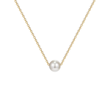 Collier avec Perles Femme Or