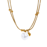 Collier Femme avec une Perle