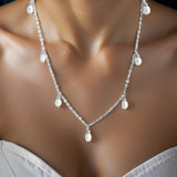 Collier Ras de Cou Perles Blanches